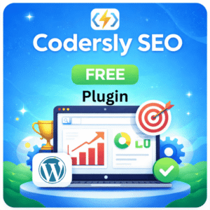 Codersly SEO – Lightweight WordPress Free SEO Plugin for Creators & Online Stores