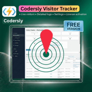 Codersly Visitors Tracker - Privacy-Friendly Visitor Analytics for WordPress (Free)