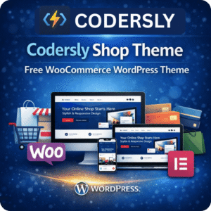 Codersly Shop Theme – Free WooCommerce WordPress Theme for Modern Online Stores